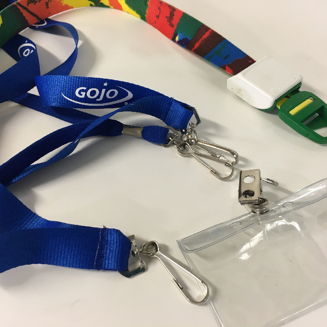 LANYARD, Clear Plastic